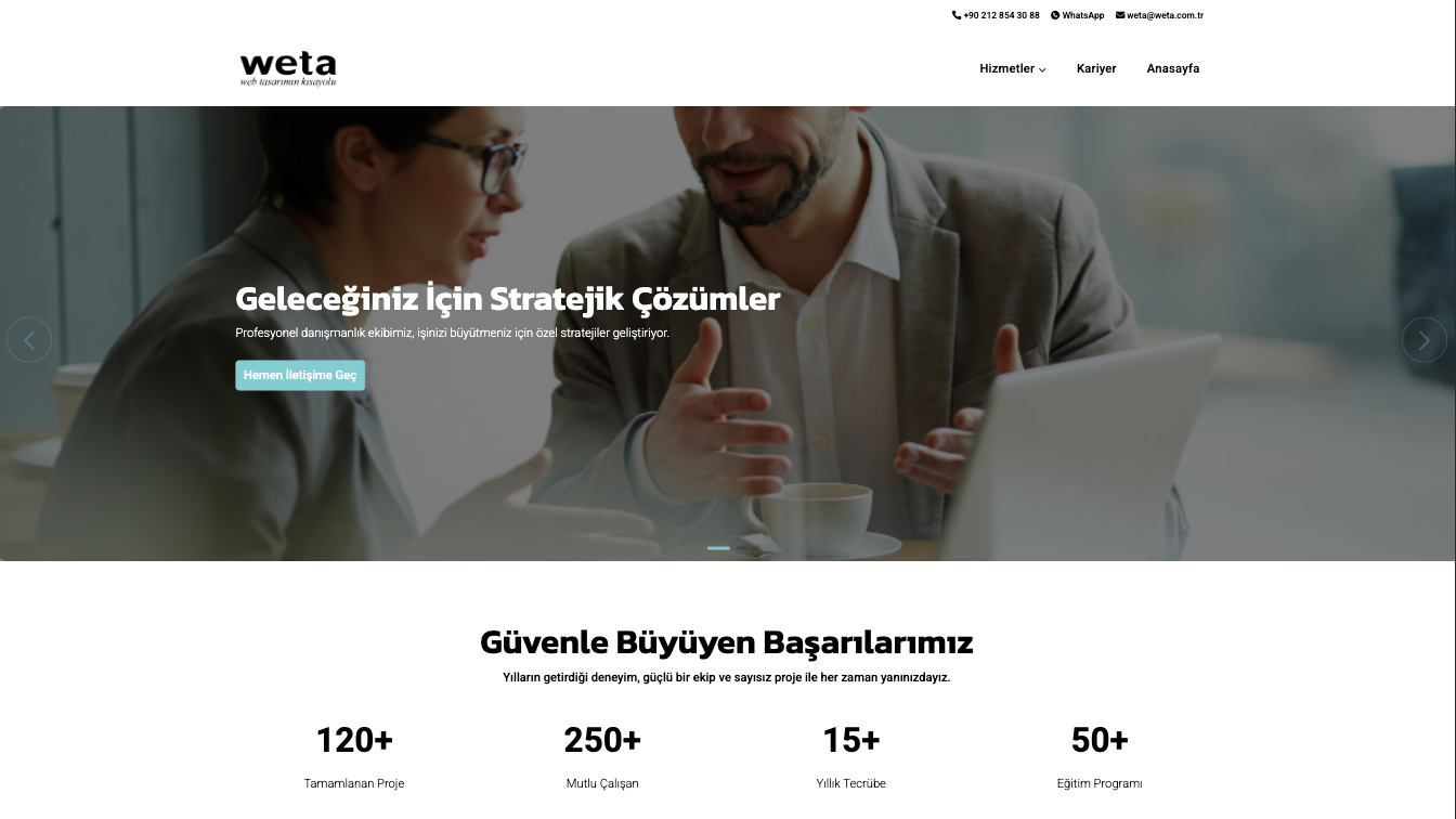 Kurumsal Web Site Teması